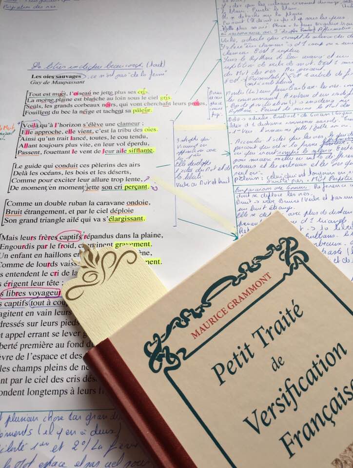 R&eacute;trospective 2018 - STAGE :  LA PO&Eacute;SIE AU XVIII&egrave;me